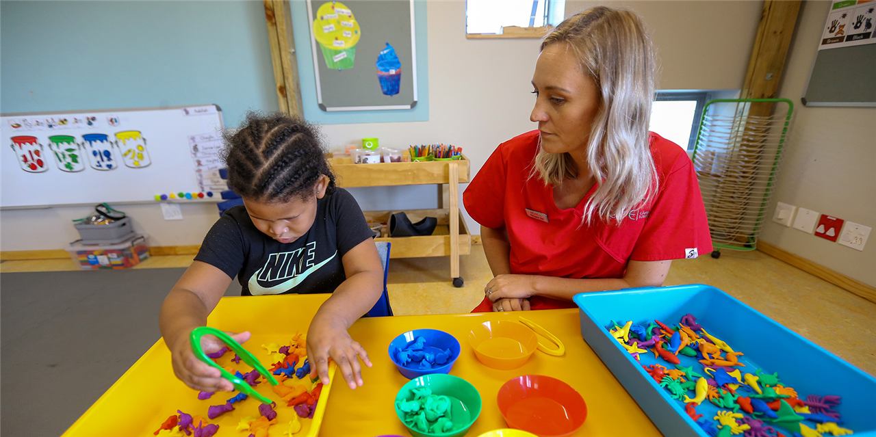 Children at early learning
